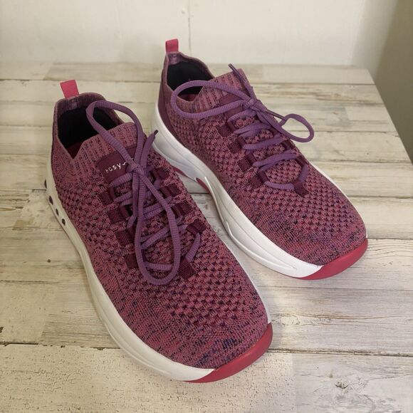 EASY SPIRIT Womens 8.5 Power Sneakers Pink/Magenta Lightweight Wedge Walking - Picture 5 of 15